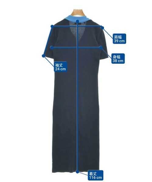 LACOSTE（ラコステ）ワンピース 紺 サイズ:34(XXS位) レディース/2200619351021