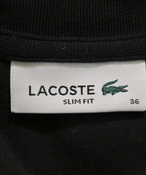 LACOSTE（ラコステ）ノースリーブ 黒 サイズ:36(XS位) レディース/2200619351076