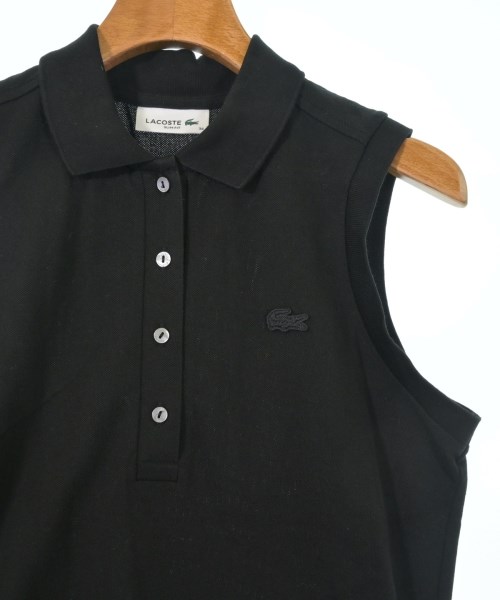 LACOSTE（ラコステ）ノースリーブ 黒 サイズ:36(XS位) レディース/2200619351076