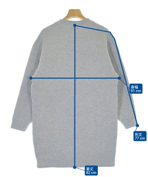 LACOSTE（ラコステ）ワンピース グレー サイズ:36(S位) レディース/2200620449052