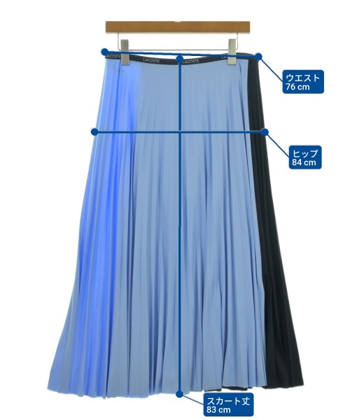LACOSTE（ラコステ）ロング・マキシ丈スカート 紺 サイズ:M レディース/2200612424050