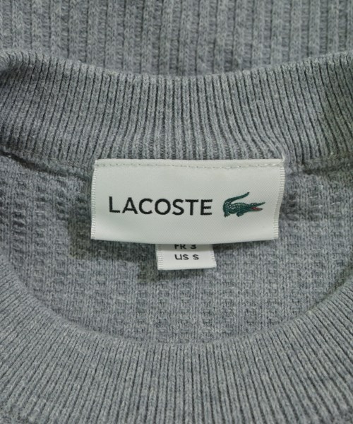 LACOSTE（ラコステ）ニット・セーター グレー サイズ:3(M位) レディース/2200609458013