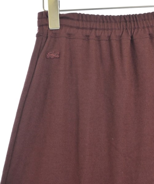 LACOSTE（ラコステ）ひざ丈スカート 赤 サイズ:34(XXS位) レディース/2200662460039