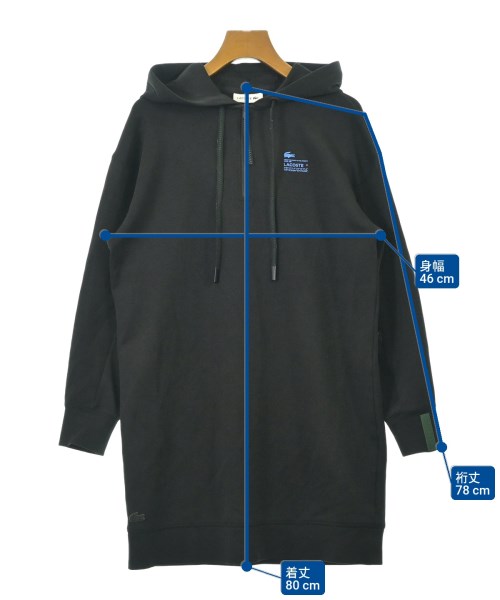 LACOSTE（ラコステ）ワンピース 黒 サイズ:34(XXS位) レディース/2200670358298