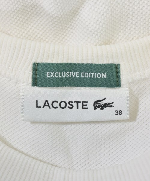LACOSTE（ラコステ）Tシャツ・カットソー 白 サイズ:38(S位) レディース/2200670780235