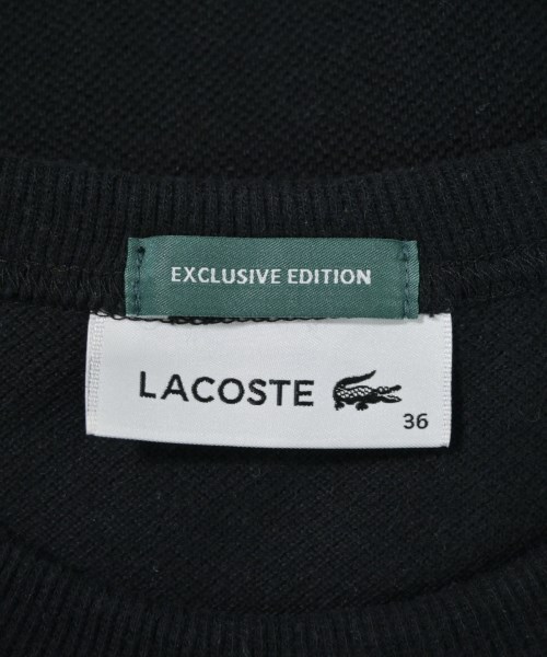 LACOSTE（ラコステ）Tシャツ・カットソー 黒 サイズ:36(XS位) レディース/2200674250062