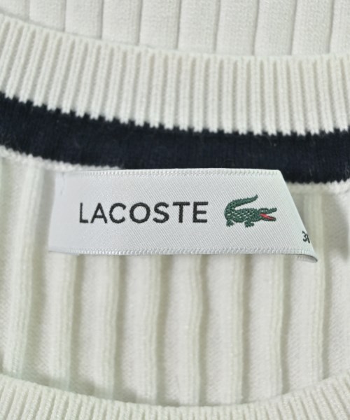 LACOSTE（ラコステ）ニット・セーター 白 サイズ:36(XS位) レディース/2200674563018