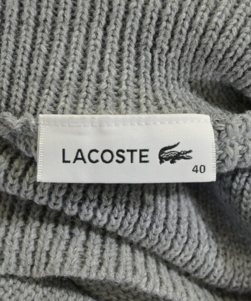 LACOSTE（ラコステ）ニット・セーター グレー サイズ:40(M位) レディース/2200673990044