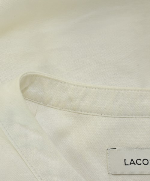 LACOSTE（ラコステ）カジュアルシャツ 白 サイズ:40(M位) レディース/2200673990068