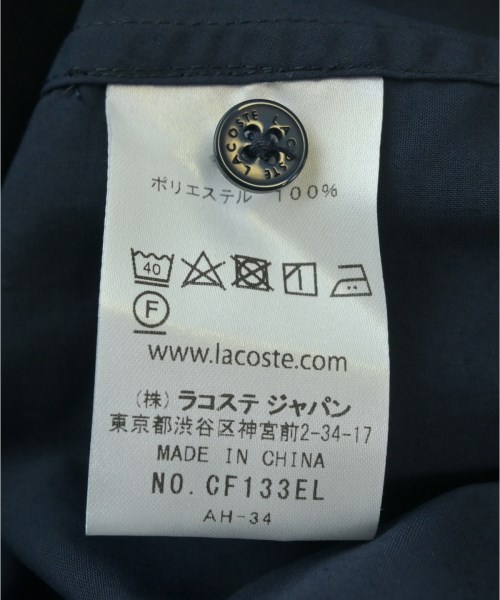 LACOSTE（ラコステ）カジュアルシャツ 紺 サイズ:34(XS位) レディース/2200678039045