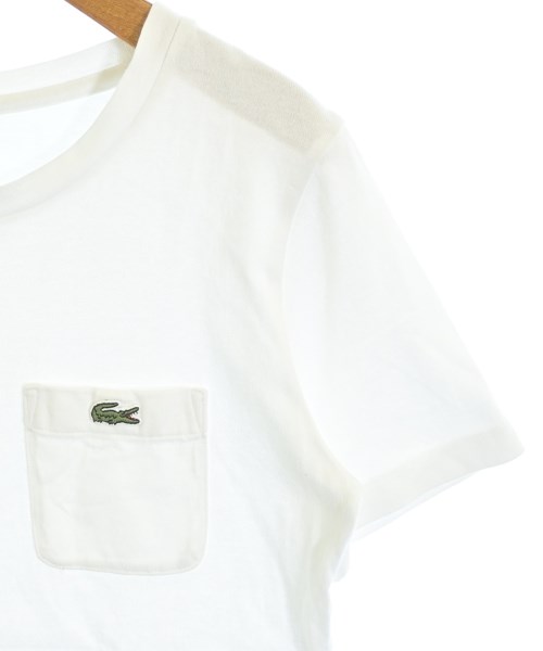 LACOSTE（ラコステ）Tシャツ・カットソー 白 サイズ:36(XS位) レディース/2200672700095