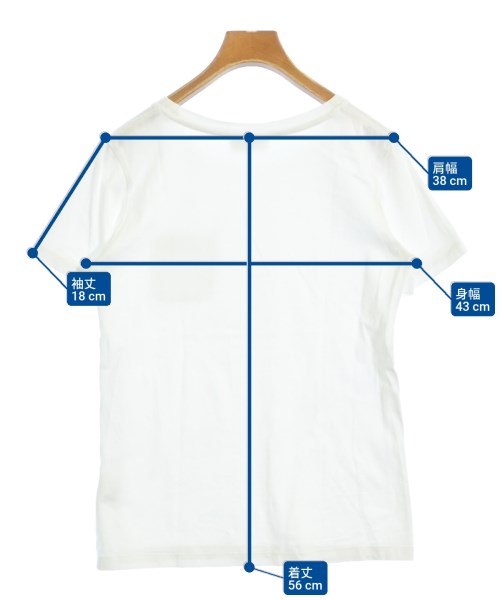 LACOSTE（ラコステ）Tシャツ・カットソー 白 サイズ:36(XS位) レディース/2200672700095