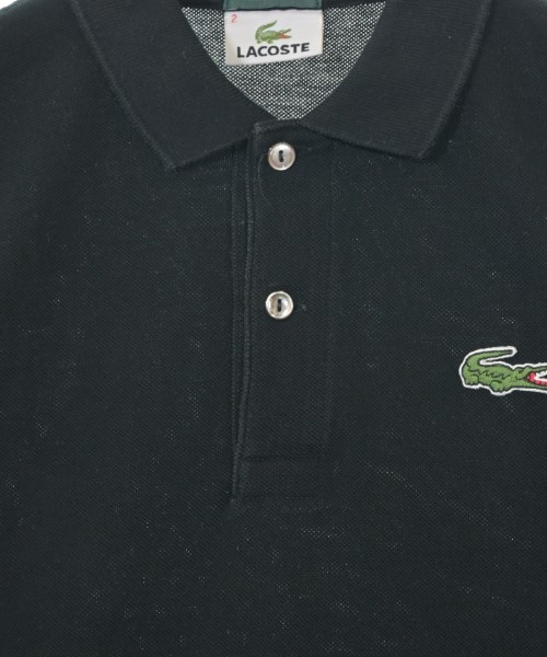 LACOSTE（ラコステ）ポロシャツ 黒 サイズ:2(S位) レディース/2200680466020