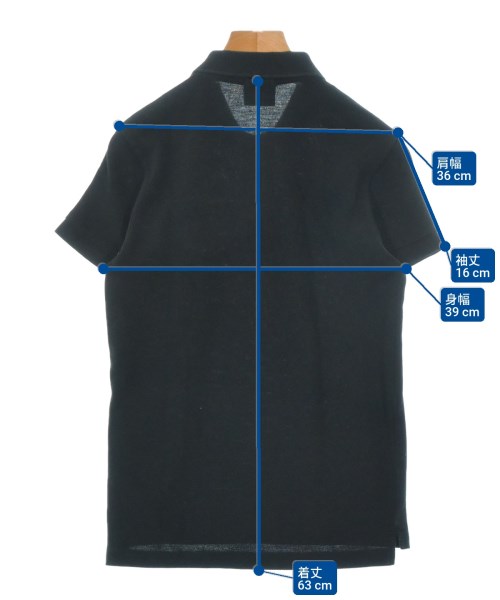 LACOSTE（ラコステ）ポロシャツ 黒 サイズ:2(S位) レディース/2200680466020