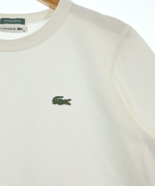 LACOSTE（ラコステ）Tシャツ・カットソー 白 サイズ:36(XS位) レディース/2200680704061
