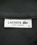 LACOSTE（ラコステ）ポロシャツ 黒 サイズ:36(XS位) レディース/2200694251179