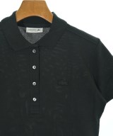 LACOSTE（ラコステ）ポロシャツ 黒 サイズ:36(XS位) レディース/2200694251179