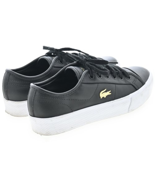 LACOSTE（ラコステ）スニーカー 黒 サイズ:UK3 1/2(22cm位) レディース/2200688607173