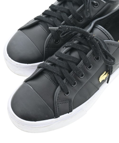 LACOSTE（ラコステ）スニーカー 黒 サイズ:UK3 1/2(22cm位) レディース/2200688607173
