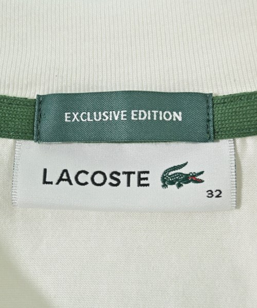 LACOSTE（ラコステ）Tシャツ・カットソー 白 サイズ:32(XXS位) レディース/2200696669040
