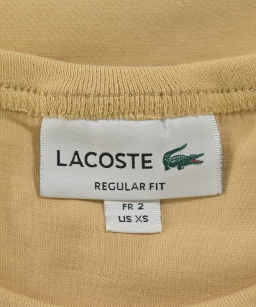 LACOSTE（ラコステ）Tシャツ・カットソー ベージュ サイズ:2(S位) レディース/2200693013044