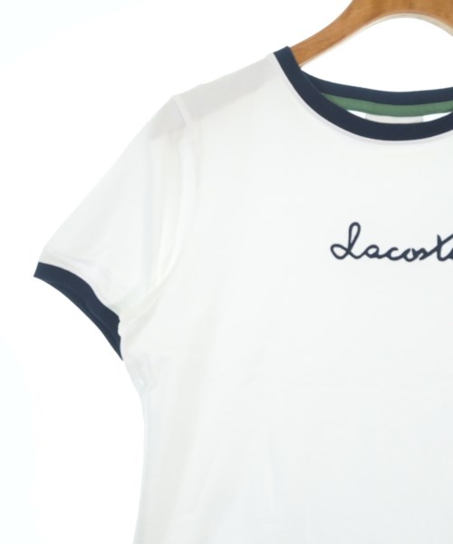 LACOSTE（ラコステ）Tシャツ・カットソー 白 サイズ:36(XS位) レディース/2200693013051
