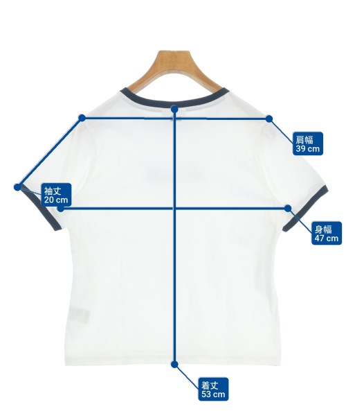 LACOSTE（ラコステ）Tシャツ・カットソー 白 サイズ:36(XS位) レディース/2200693013051
