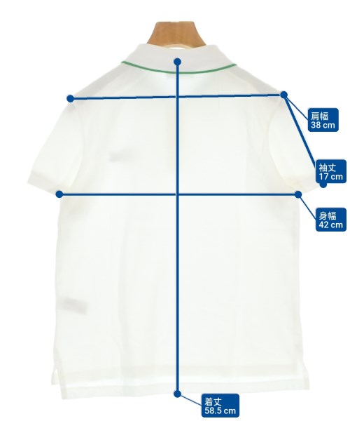 LACOSTE（ラコステ）ポロシャツ 白 サイズ:36(XS位) レディース/2200693013082