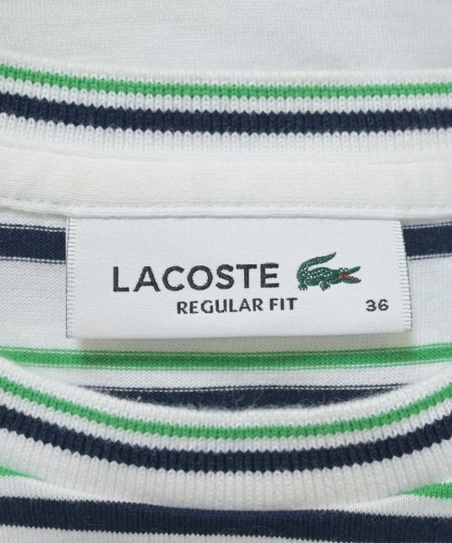LACOSTE（ラコステ）Tシャツ・カットソー 白 サイズ:36(XS位) レディース/2200693013099