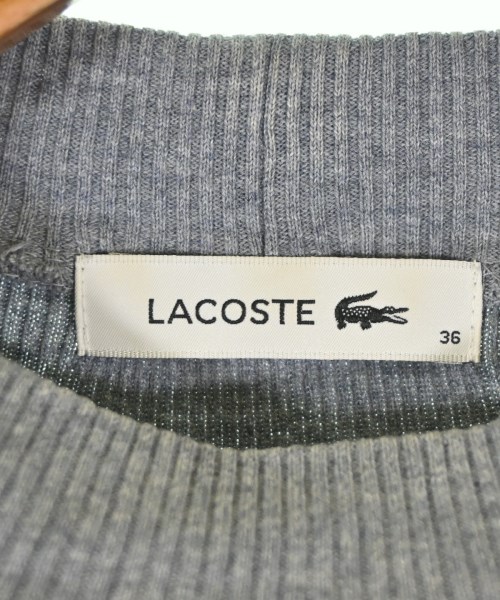 LACOSTE（ラコステ）Tシャツ・カットソー グレー サイズ:36(XS位) レディース/2200693013136