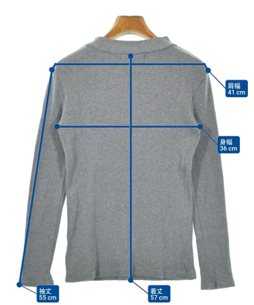 LACOSTE（ラコステ）Tシャツ・カットソー グレー サイズ:36(XS位) レディース/2200693013136