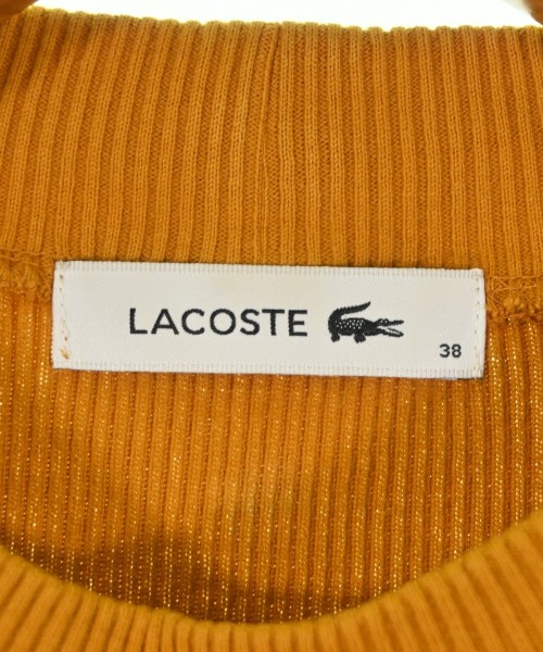 LACOSTE（ラコステ）Tシャツ・カットソー 黄 サイズ:38(S位) レディース/2200693013143