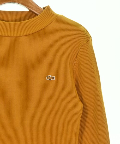 LACOSTE（ラコステ）Tシャツ・カットソー 黄 サイズ:38(S位) レディース/2200693013143