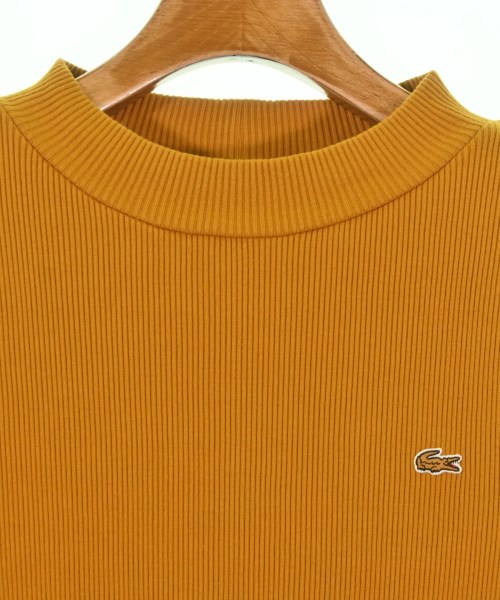 LACOSTE（ラコステ）Tシャツ・カットソー 黄 サイズ:38(S位) レディース/2200693013143