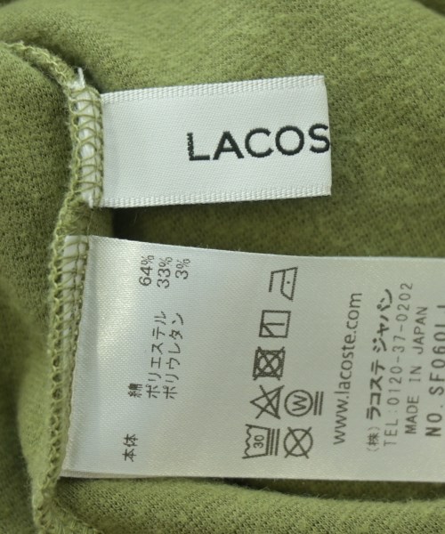 LACOSTE（ラコステ）Tシャツ・カットソー カーキ サイズ:36(XS位) レディース/2200693013150