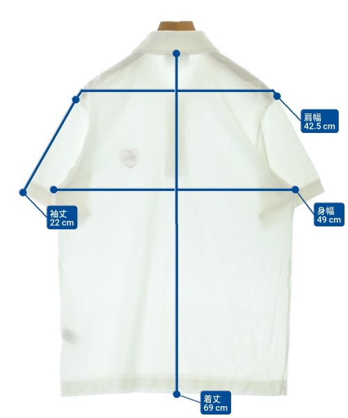 LACOSTE（ラコステ）ポロシャツ 白 サイズ:4(L位) レディース/2200697197016