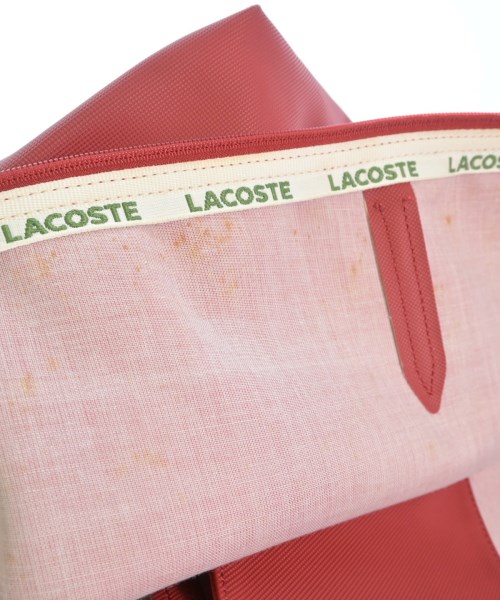 LACOSTE（ラコステ）ハンドバッグ 赤 サイズ:- レディース/2200697336057