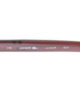 LACOSTE（ラコステ）サングラス 赤 サイズ:- レディース/2200698315013