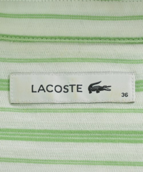 LACOSTE（ラコステ）カジュアルシャツ 白 サイズ:36(XS位) レディース/2200646198040