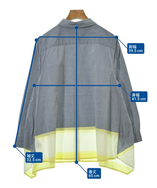 LACOSTE（ラコステ）カジュアルシャツ 青 サイズ:40(M位) レディース/2200649631124