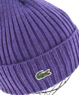 LACOSTE（ラコステ）ニットキャップ・ビーニー 紫 サイズ:- レディース/2200650167100