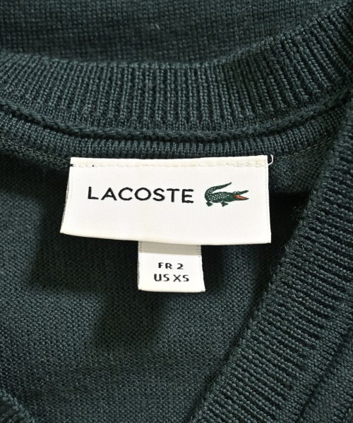 LACOSTE（ラコステ）ニット・セーター 緑 サイズ:2(S位) レディース/2200650924062