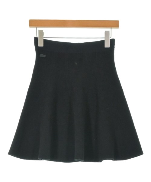 LACOSTE(ラコステ)ひざ丈スカート 黒 サイズ:38(S位)/2200658392030
