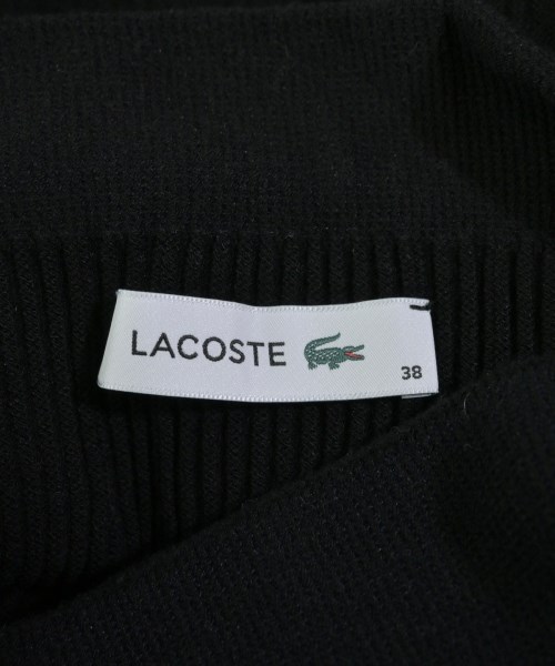 LACOSTE（ラコステ）ひざ丈スカート 黒 サイズ:38(S位) レディース/2200658392030