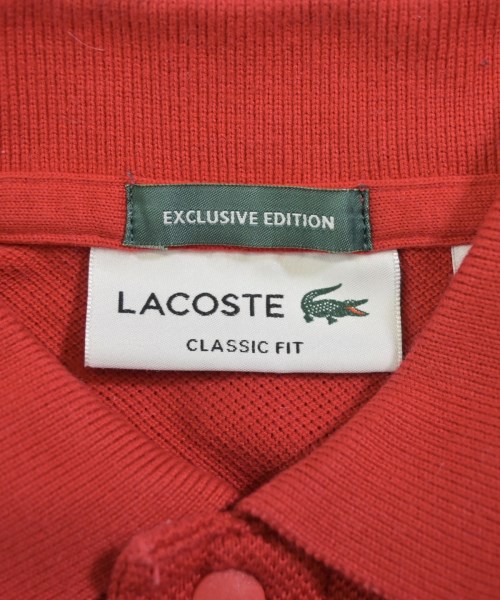 LACOSTE（ラコステ）ポロシャツ 赤 サイズ:1(XS位) レディース/2200659885050