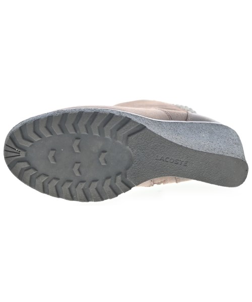 LACOSTE（ラコステ）ブーツ 茶 サイズ:-(24.5cm位) レディース/2200711631014