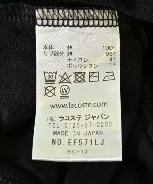 LACOSTE（ラコステ）ワンピース 黒 サイズ:34(XS位) レディース/2200712132022