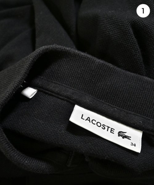 LACOSTE（ラコステ）ワンピース 黒 サイズ:34(XS位) レディース/2200712132022