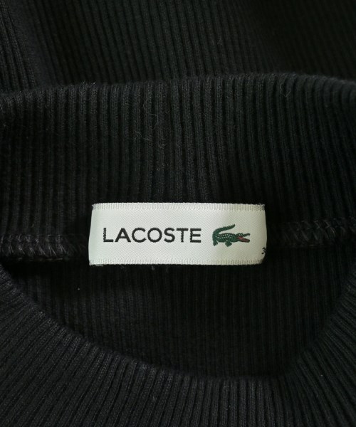 LACOSTE（ラコステ）ニット・セーター 黒 サイズ:36(XS位) レディース/2200712250054