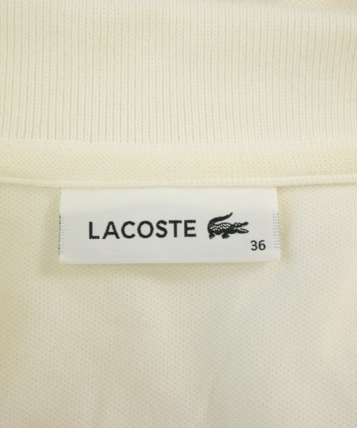 LACOSTE（ラコステ）ポロシャツ 白 サイズ:36(XS位) レディース/2200710105202